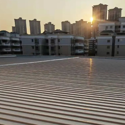 Waterproofing Color Steel Roof Tiles with Polyaspartic Polyurea
